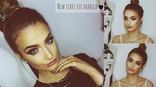 GRWM: New Years Eve Makeup Tutorial | Glitter Smokey Eye