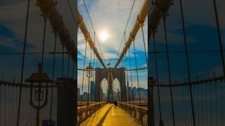 Crossing The Brooklyn Bridge In 4K Hyperlapse
