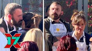 Ben Affleck And Jennifer Garner Reunite To Spread Holiday Cheer At Thanksgiving Charity Event