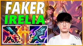 FAKER IRELIA MID GAMEPLAYSEASON 12 LEAGUE OF LEGENDS