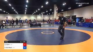 92 Kg Prelims Donovan Corn Unattached Vs Kordell Norfleet Sunkist Kids Wrestling Club