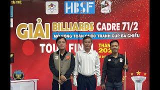 PHƯỚC THÀNH  (PCCC) VS HOÀNG VIỆT (PT HV) - CHUNG KẾT GIẢI  FINAL CADRE 71/2 BÀ CHIỂU