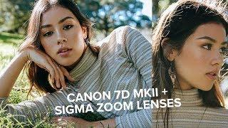 Sigma 18-35mm F1.8 + Sigma 50-100mm f1.8 on Canon 7Dmkii