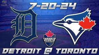 Detroit Tigers vs Toronto Blue Jays LIVE Stream Game Audio | MLB LIVE Streamcast & Chat