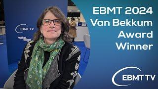 EBMT 2024 Van Bekkum Award Winner