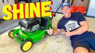 MAKE YOUR LAWN MOWER SHINE AGAIN (Good, Better & Best Methods)