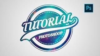 Photoshop | Logo Design Tutorial | Galaxy Logo