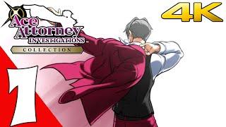 Ace Attorney Investigations Collection Walkthrough Gameplay Part 1 - No Commentary (PC)