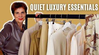 Look Luxurious Over 50: 10 Quiet Luxury Staples You MUST HAVE