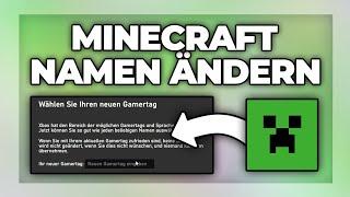 Minecraft Name ändern - Tutorial