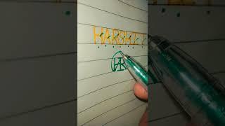 #Harshit name logo #how to make logo design #krishnalogochannel #perfect logo design