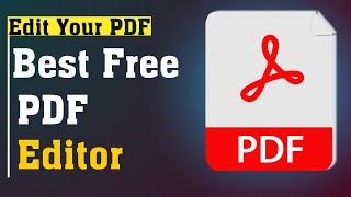 Free online PDF editor | PDF editor with AI tools 2024