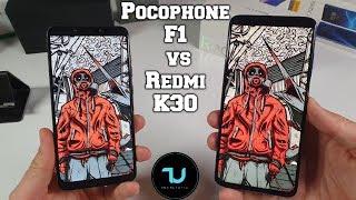 Redmi K30 vs Pocophone F1 Camera comparison/Screen/Size/Sound Speakers/Design! Review Poco X2