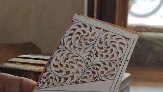 Miniature wood cutting | Marwar Handicrafts | wooden miniature art |