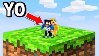 ¡Minecraft PERO es 1 Bloque GIGANTE!  Paso Minecraft Sparta356