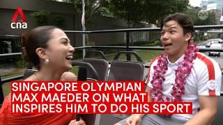 Singapore kitefoiler Max Maeder on his Olympic routine and what inspires him to do his sport