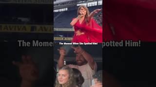 Taylor Swift Reaction To Travis Kelce Surprise Dublin Night 3! #taylorswift #shorts