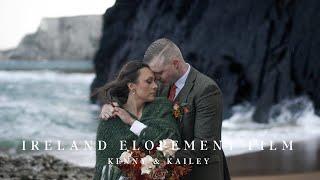 Stunningly Romantic Irish Elopement In The Snow // A Winter Ireland Elopement Video