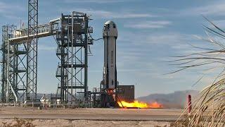 Blastoff! Blue Origin New Shepard launches to simulate moon gravity and more