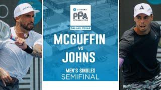 Tyson McGuffin and Ben Johns face off for a spot on Championship Sunday