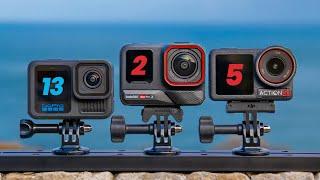 Insta360 Ace Pro 2 vs GoPro Hero 13 vs DJI Action 5 Pro - Best Action Camera for Vlogging?