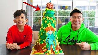 Jason y Alex hacen un pastel sorpresa para el cumpleaños | Darse regalos el uno al otro!