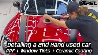 Detailing Steps, XPEL Paint Protection Film, Window Tints, Coating for my 2nd hand Countryman JCW