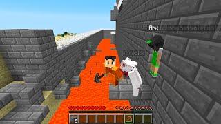 ESCAPE DA PRISÃO NO MEIO DA LAVA DO MINECRAFT