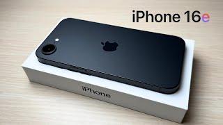 iPhone 16e Black - Unboxing and Test