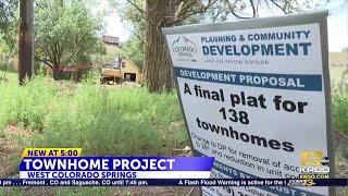 Townhome project raises concerns in west Colorado Springs