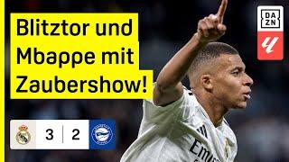 Real zittert trotz Blitztor & Endrick mit Tätlichkeit: Real Madrid - Alaves | LaLiga | DAZN