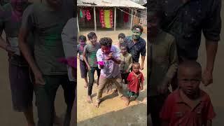 Samita Bhabi Ko Holi Lagane Aaya  #funny #viral #shorts