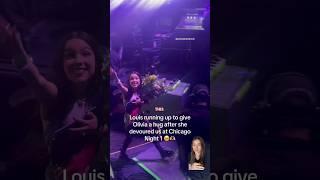 Olivia Rodrigo & Louis Partridge HUG Backstage At Guts Tour! 