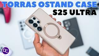 360 KickStand & Magsafe Charging! Torras OStand Spin S25 Ultra Case 