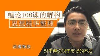 缠中说禅108课的解构，思想精华整理