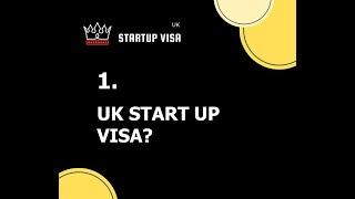 01. What is UK Startup Visa