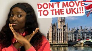 WATCH THIS BEFORE MOVING TO THE UK | Things I wish I knew before relocating to the Uk | Regrets???