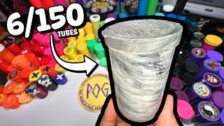 6 of 150 Mystery tubes of POGS - POG CLASSICS