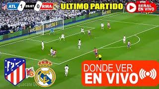 Atletico Madrid vs. Real Madrid Octavos de final UEFA Champions League en vivo resumen