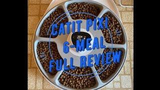 Catit Pixi 6 Meal Full Review | Unpacking, Onboarding, Programming