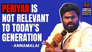 TN lost its way 20 years ago; BJP will come to power - Annamalai | Periyar