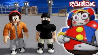 SİRKTEKİ HAPİSHANEDEN KAÇTIK!! Roblox Digital Circus Barry Prison Escape Obby