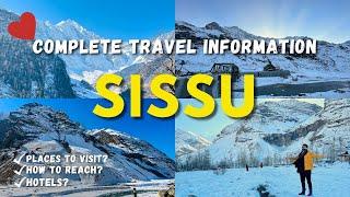 Sissu Manali | Sissu Himachal Pradesh | Manali To Sissu | Sissu Hotels | Sissu Snowfall #sissu