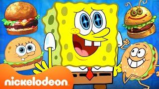 SpongeBob's TASTIEST Krabby Patty Moments!  | SpongeBob SquarePants | Nickelodeon UK