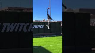 Watch DK Metcalf Defy Gravity With This Insane Jump Catch!