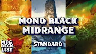 I Hit Mythic with This Deck! Foundations Standard Mono Black Midrange MTG Arena