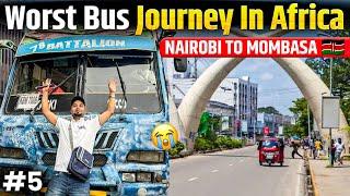 Worst And Longest Bus Journey Of My Life In Africa  | Indian In Kenya