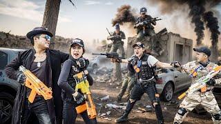 LTT Game Nerf War : Hero SEAL X Uses Nerf Guns To Fight Crime To Find Out Who Took The Treasure?