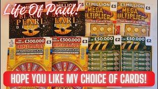 £30 mix of National Lottery UK scratch cards. Can I win big, or will it be a handful of duds?