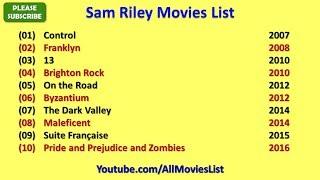 Sam Riley Movies List